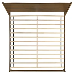 Mor Furniture Malibu Panel Bed In Walnut, Twin