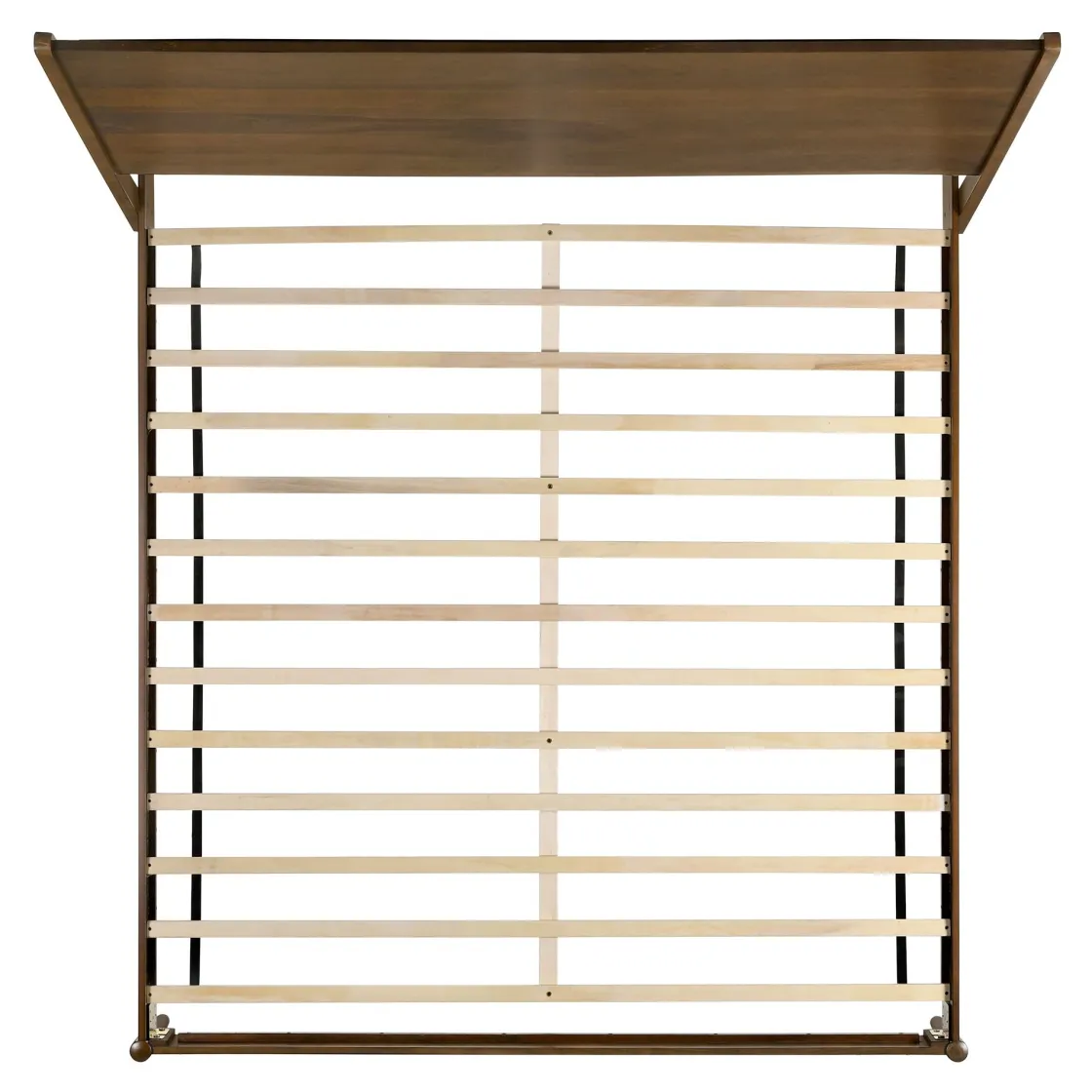 Mor Furniture Malibu Panel Bed In Walnut, Twin