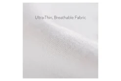 Mor Furniture Malouf Sleeptite 5 Side Mattress Pad In White, Twin