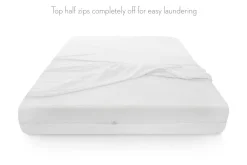 Mor Furniture Malouf Sleeptite Hd Mattress Pad In White, Twin