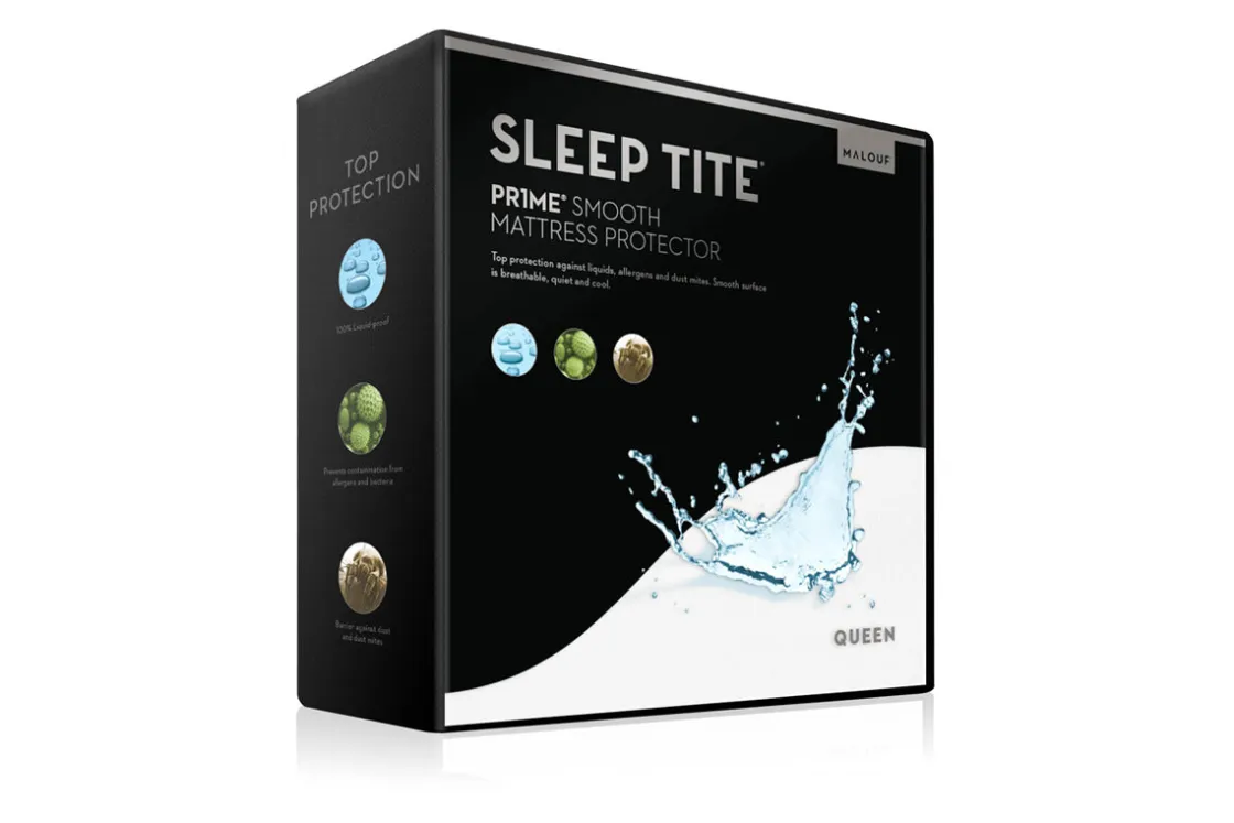 Mor Furniture Malouf Sleeptite Hd Mattress Pad In White, Twin