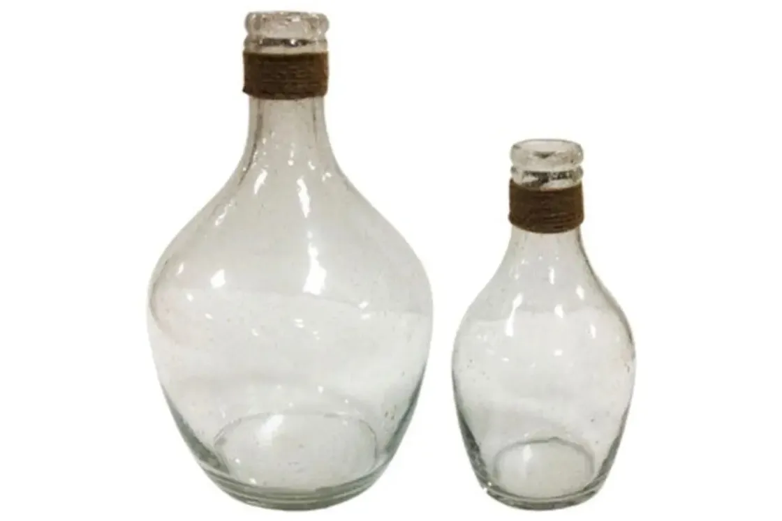 Mor Furniture Marcin Vases In Glass, Set Of 2