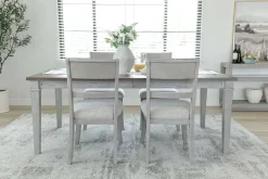 Mor Furniture Mariana Dining Table & 4 Chairs In Vintage Mocha