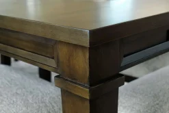 Mor Furniture Mariana Dining Table & 4 Chairs In Vintage Mocha