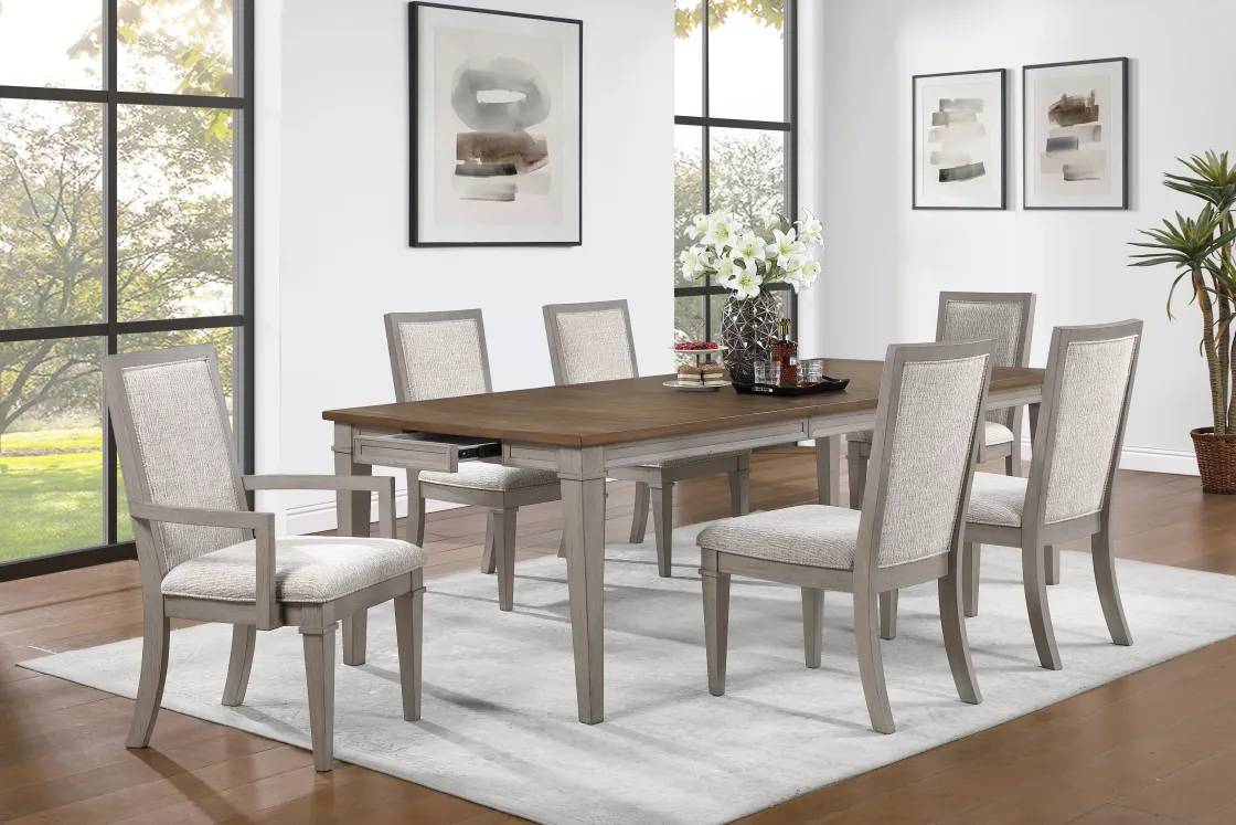 Mor Furniture Mariana Dining Table In Vintage Creme