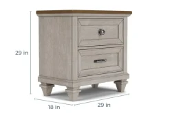 Mor Furniture Mariana Nightstand In Vintage Mocha