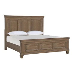 Mor Furniture Mariana Panel Bed In Vintage Creme, Queen