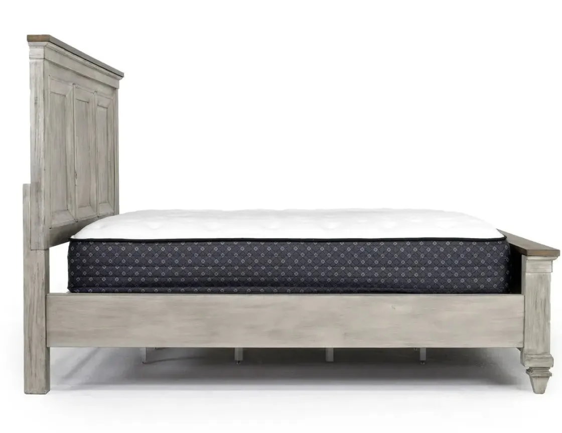 Mor Furniture Mariana Panel Bed In Vintage Creme, Queen