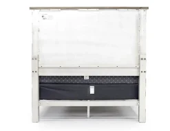 Mor Furniture Mariana Panel Bed In Vintage Creme, Queen