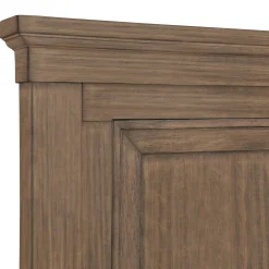 Mor Furniture Mariana Panel Bed In Vintage Creme, Queen