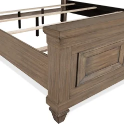 Mor Furniture Mariana Panel Bed In Vintage Creme, Queen