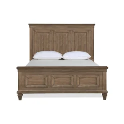 Mor Furniture Mariana Panel Bed In Vintage Creme, Queen