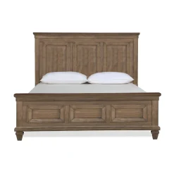 Mor Furniture Mariana Panel Bed In Vintage Creme, Queen