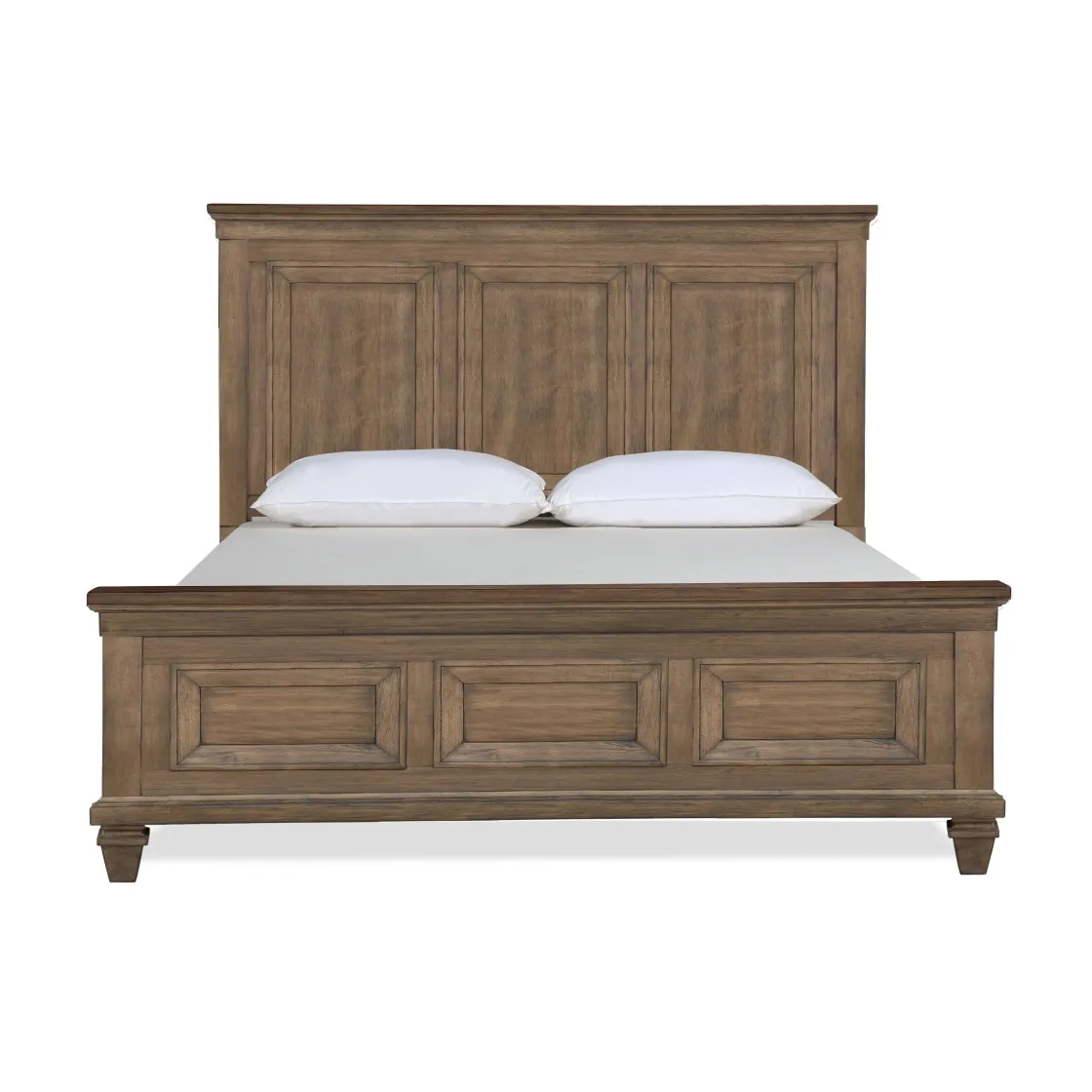 Mor Furniture Mariana Panel Bed In Vintage Creme, Queen