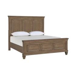 Mor Furniture Mariana Panel Bed In Vintage Creme, Queen