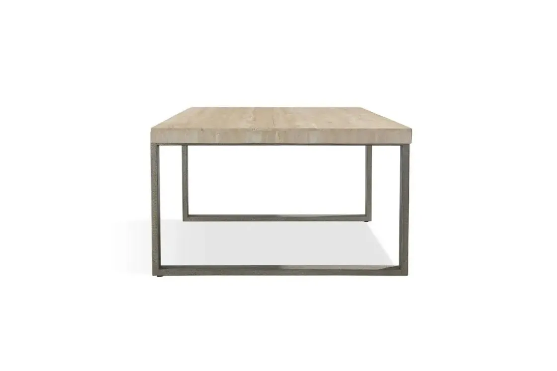 Mor Furniture Mario Coffee Table In Travertine