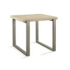 Mor Furniture Mario End Table In Travertine