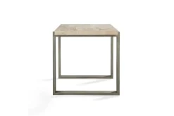 Mor Furniture Mario End Table In Travertine