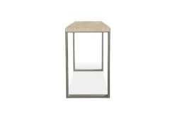 Mor Furniture Mario Sofa Table In Travertine