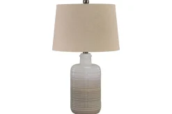 Mor Furniture Marnina Table Lamp In Taupe