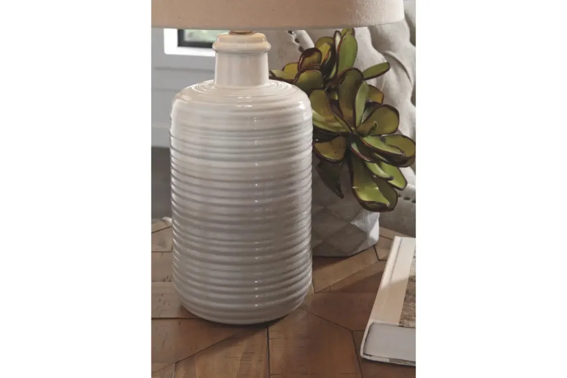 Mor Furniture Marnina Table Lamp In Taupe