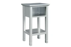 Mor Furniture Marnville Accent Table W/ Usb Charger In Espresso