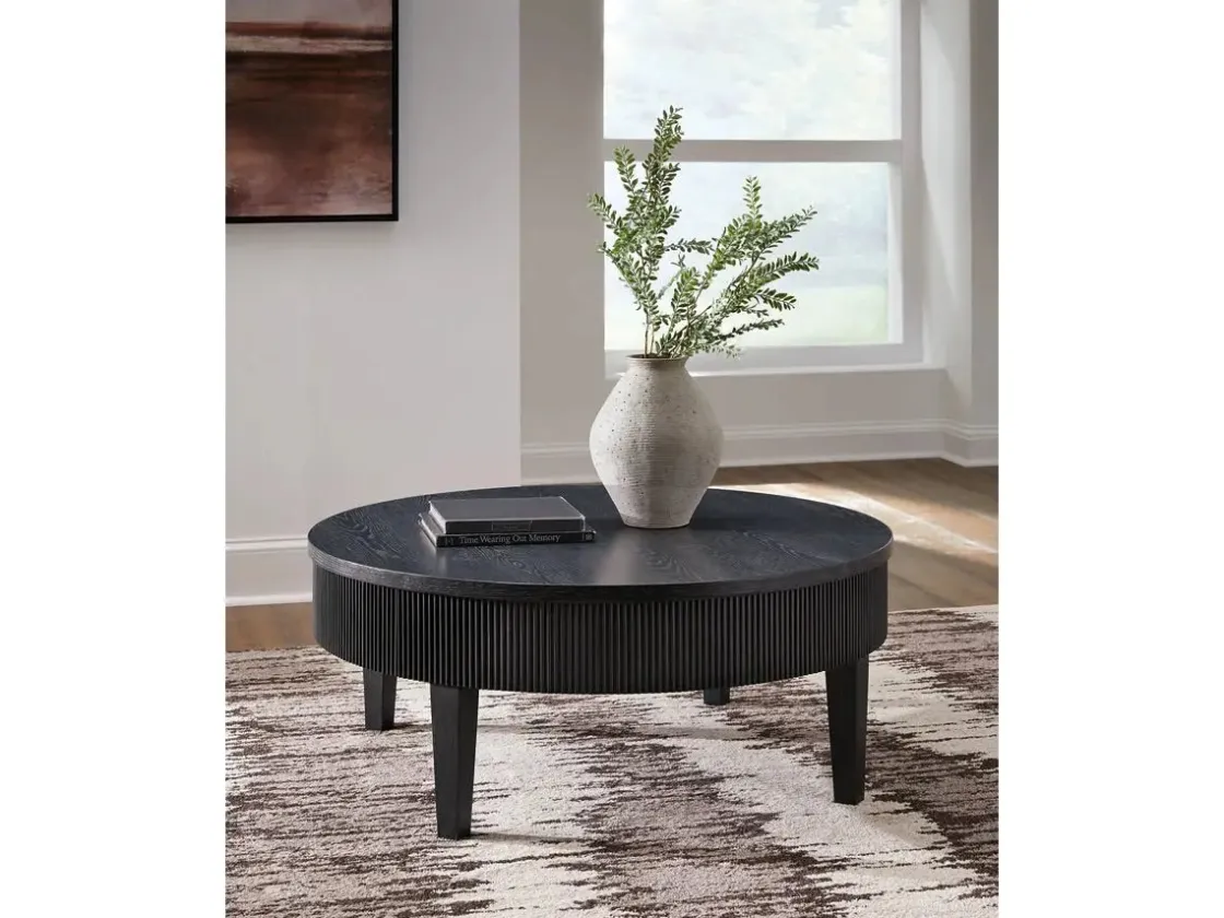 Mor Furniture Marstream Coffee Table In Charcoal Black