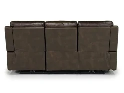 Mor Furniture Martina 2 Power Sofa & Loveseat In Dark Brown