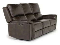 Mor Furniture Martina 2 Power Sofa In Dark Brown