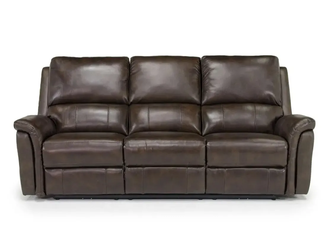 Mor Furniture Martina 2 Power Sofa In Dark Brown