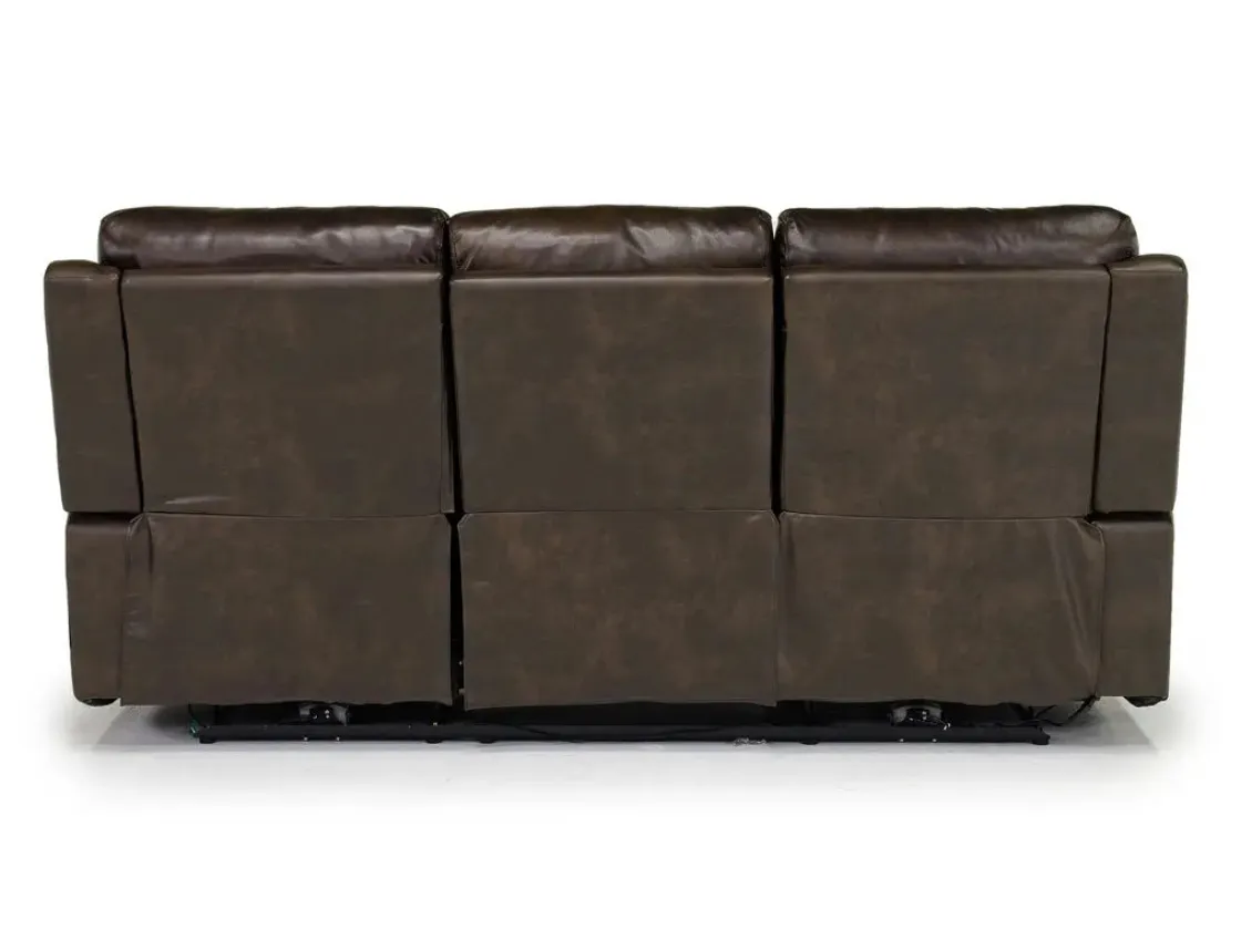 Mor Furniture Martina 2 Power Sofa In Dark Brown