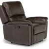 Mor Furniture Martina Recliner In Dark Brown