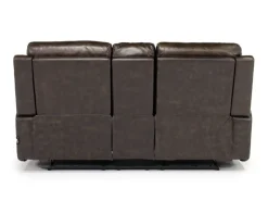 Mor Furniture Martina Reclining Sofa & Loveseat In Dark Brown