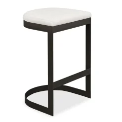 Mor Furniture Maude Outdoor Barstool In Black
