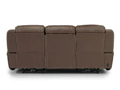 Mor Furniture Max 2 Power Sofa In Aline Butternut Leather