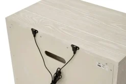 Mor Furniture Maxime 2 Drawer Nightstand W/ Usb In Sugar
