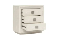 Mor Furniture Maxime 2 Drawer Nightstand W/ Usb In Sugar