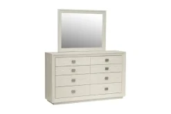 Mor Furniture Maxime Platform Bed, Dresser, Mirror & Nightstand In Sugar, Full