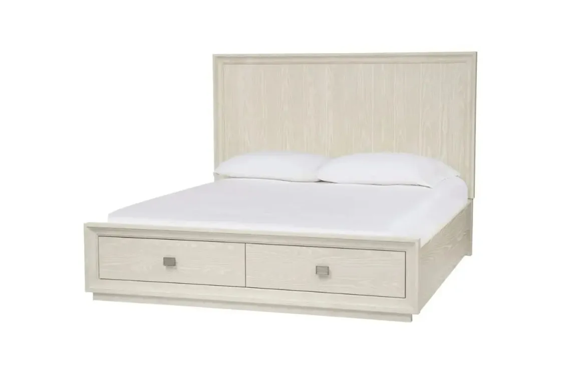 Mor Furniture Maxime Storage Bed, Dresser, Mirror & Nightstand In Sugar, Full
