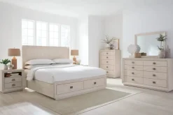 Mor Furniture Maxime Storage Bed In Sugar, Full