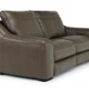 Mor Furniture Mayflower 2 Power Loveseat In Seville Umber Leather