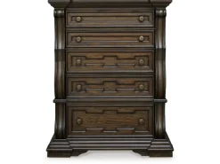 Mor Furniture Maylee Chest In Dark Brown