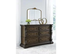 Mor Furniture Maylee Dresser In Dark Brown