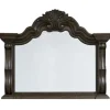 Mor Furniture Maylee Mirror In Dark Brown