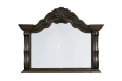 Mor Furniture Maylee Mirror In Dark Brown