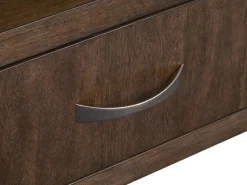Mor Furniture Mcpherson Round Coffee Table In Burnt Umber