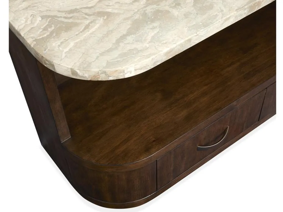 Mor Furniture Mcpherson Sofa Table In Burnt Umber
