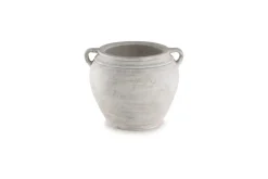 Mor Furniture Meadie Tall Vase In Distressed White