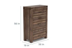 Mor Furniture Meadow Chest In Brown