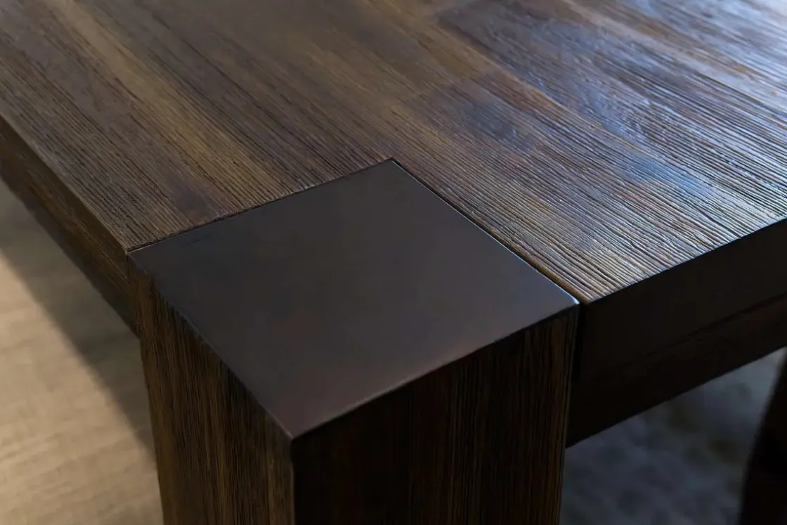 Mor Furniture Meadow Counter Height Dining Table In Brown
